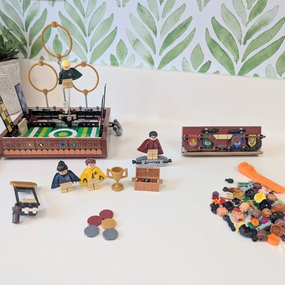 LEGO Harry Potter Quidditch Match Set with Minifigures Collectible
